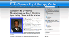 Desktop Screenshot of ethio-physiotherapy.com